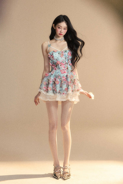 Camisole Floral product Princess Dress Painting Pre-order