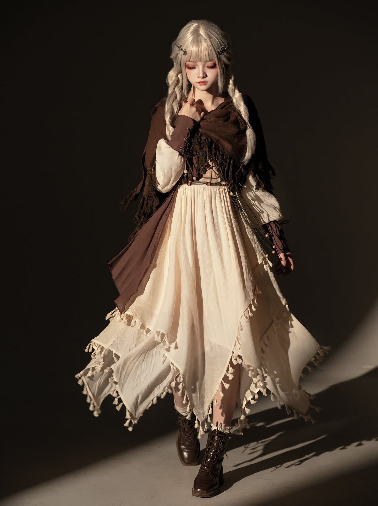 Style Dress Exotic Vest Cape