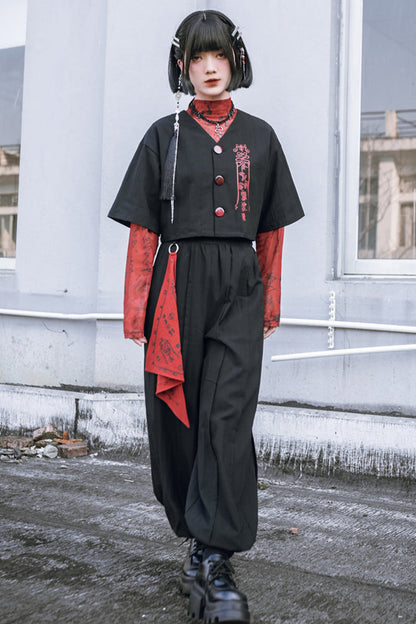 Dark Pants China Lantern