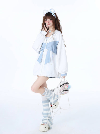 Sweat à capuche Neighborhood Angel avec ruban Loose the Zip Mist