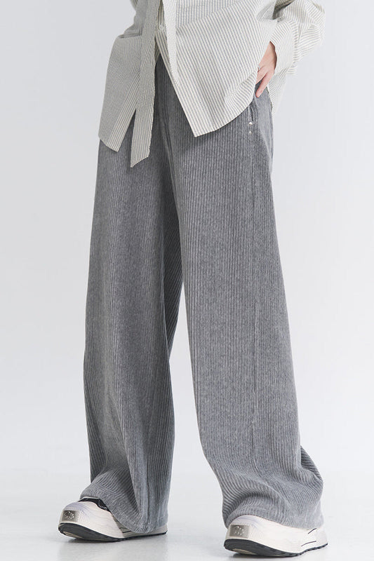 Mid-weight pants straight