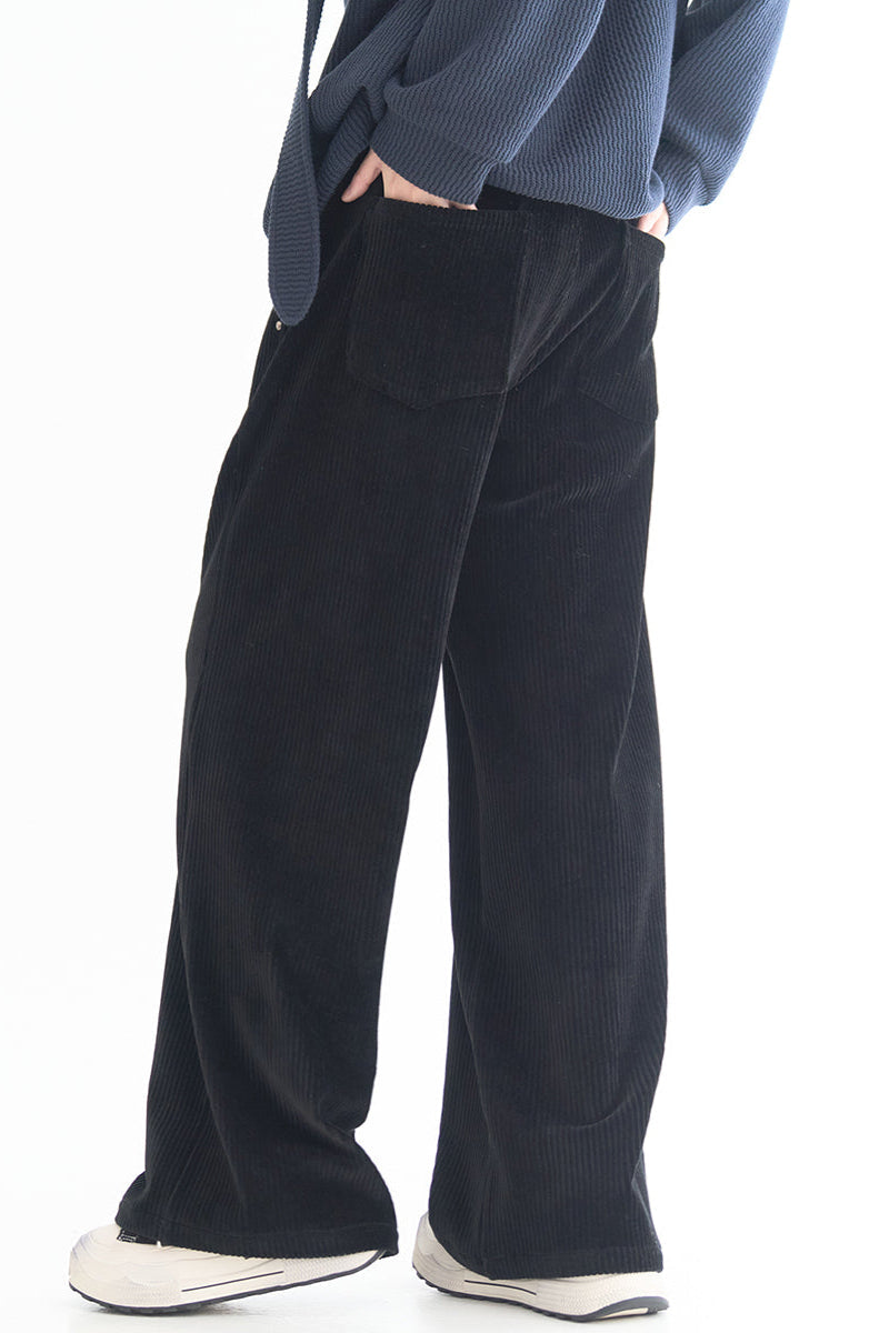 Mid-weight pants straight
