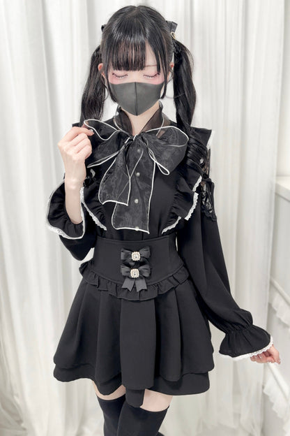 Big blouse mine ribbon