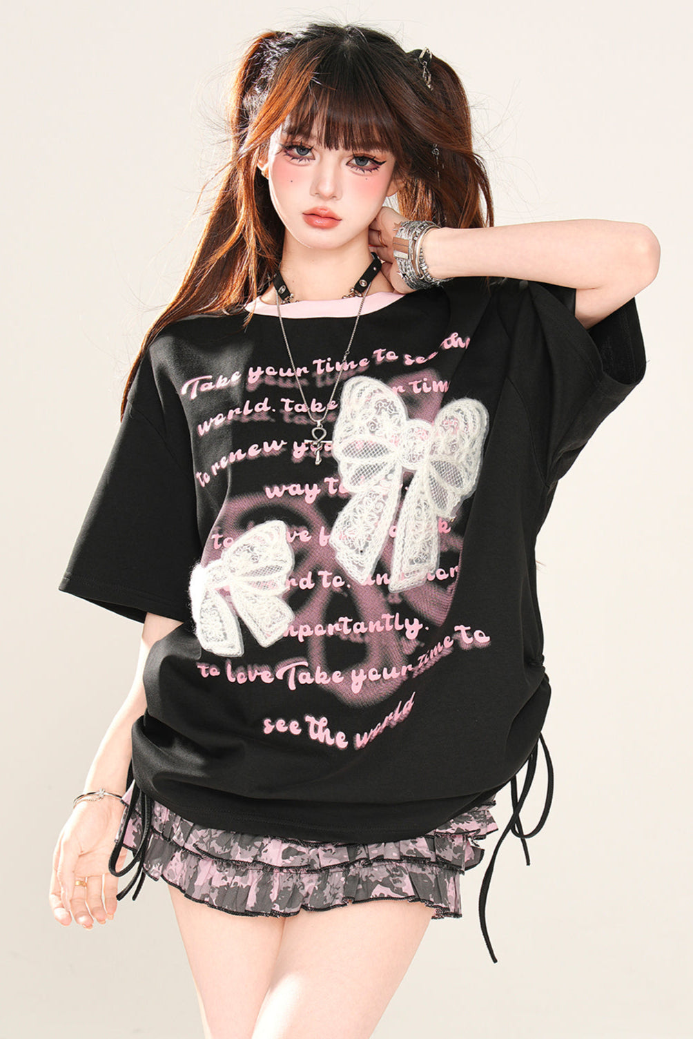 Y2K Rock Spicy Girl Plissee