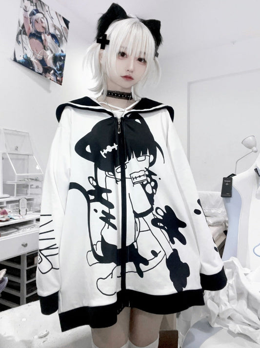 Sous-culture en tête Mine Cat Sailor