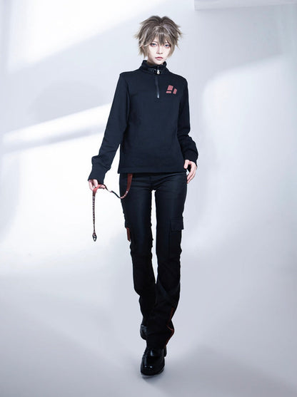 Design Strappy Cool Slim Mode Pants