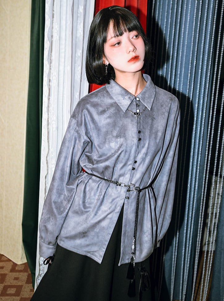 ドラゴンチャイナタッセルベルトレースアップオリジナルペンダント