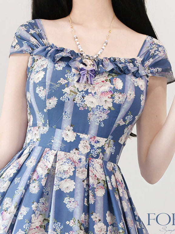 Lolley Dress + Cardigan Ta Trochrasic Elegan Forest Basket