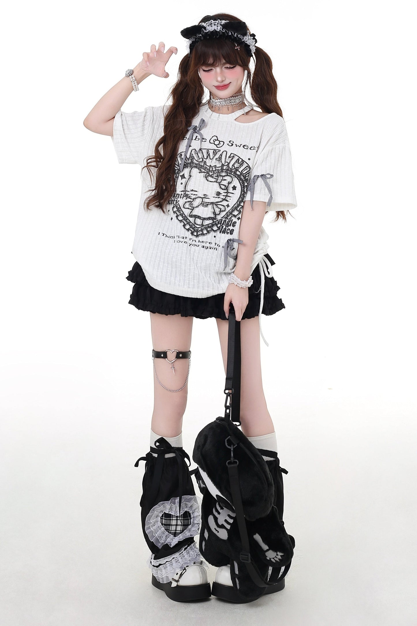 Mine Cat T-Shirt Lose