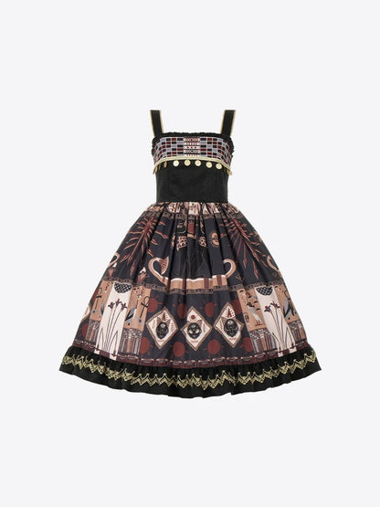 Puzi Suspender Lace Print + With Original Skirt Dress Design Kula