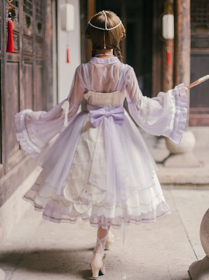 Ensemble Lolita Night Crescent Moon Robe suspendue