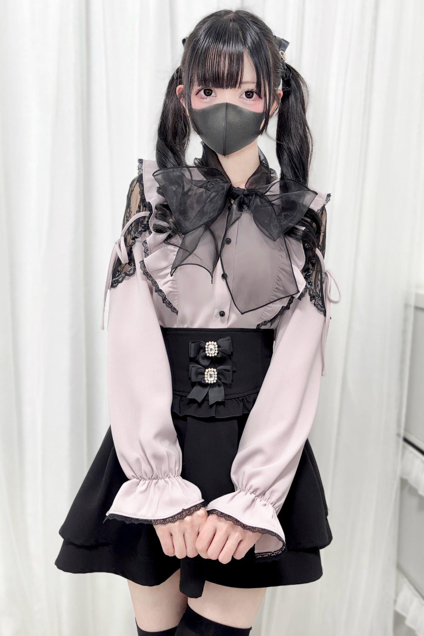 Big blouse mine ribbon