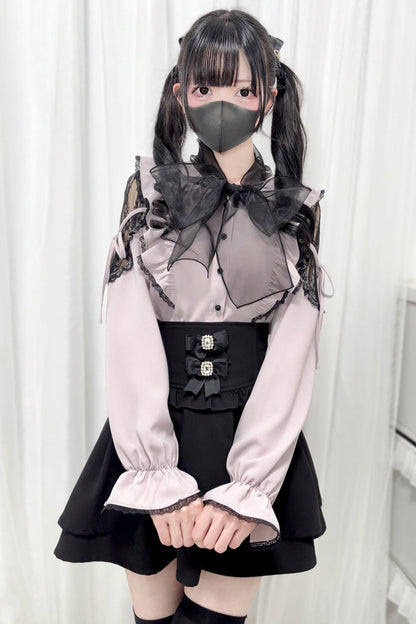 Big blouse mine ribbon