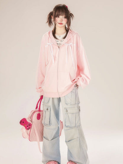 Cargo Denim Blue  Pants Light