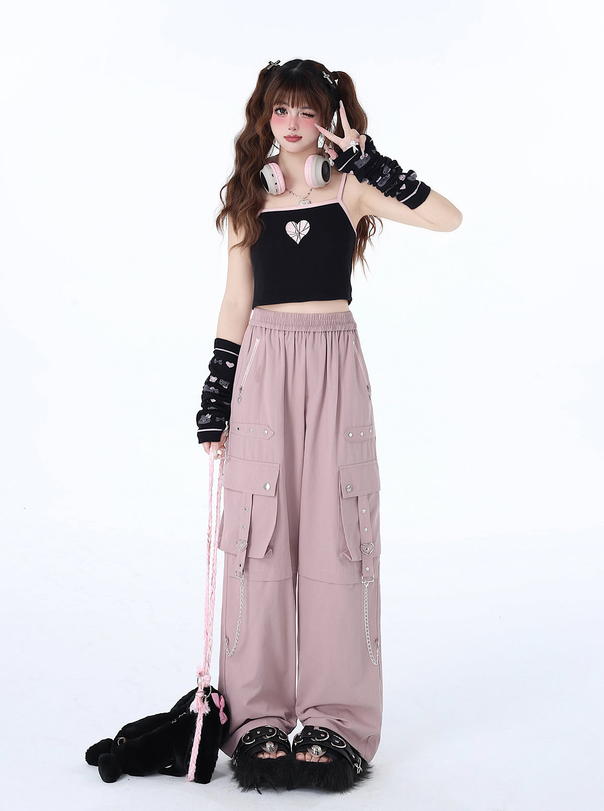 Loose Cargo Pants Sweet
