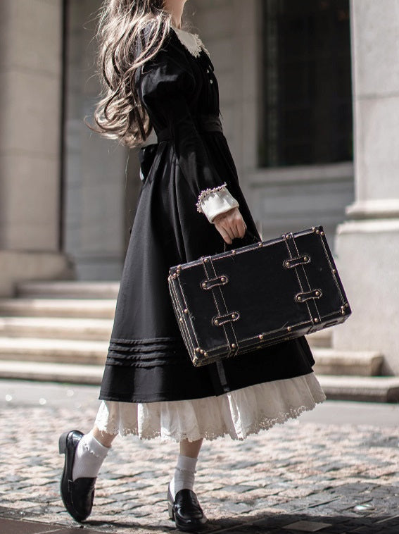 Élégante robe Angelina Set Maid Retro