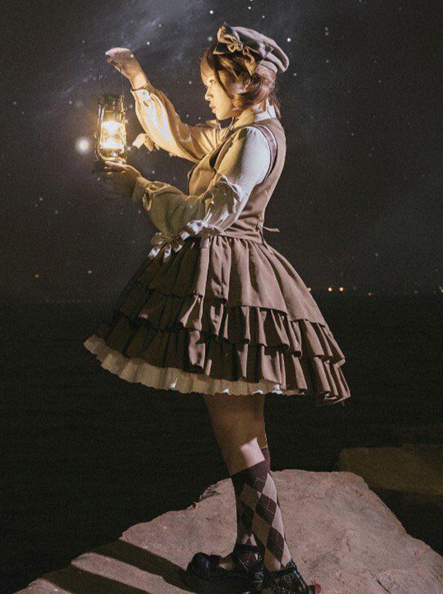 suspender Check trolley tatini treatment skirt
