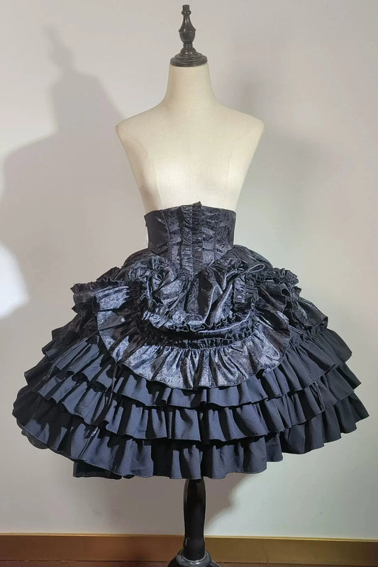 Frilled Lolita Skirt Gothic