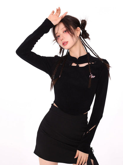 Chinese Short Tight Top