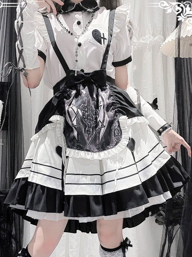 Maid Set-Up Lolita English Dress