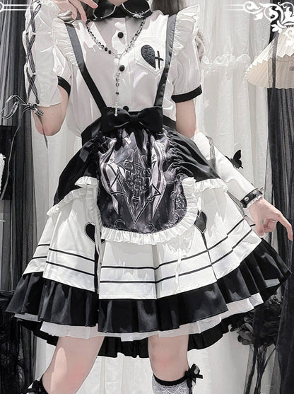 Maid Set-Up Lolita English Dress
