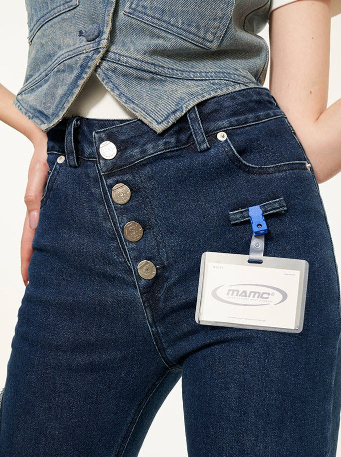 Ausgestellter Slim-Denim im amerikanischen Stil
