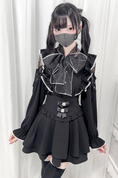 Big blouse mine ribbon