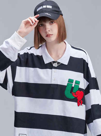 Loose Over Border Big Tops Polo