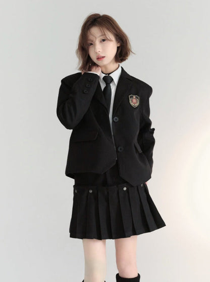 Veste emblème College Simple