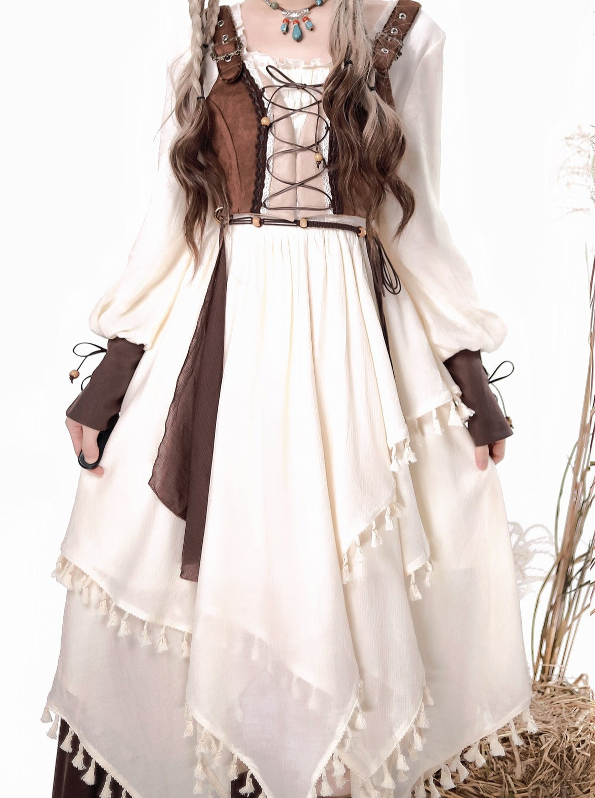 Style Dress Exotic Vest Cape