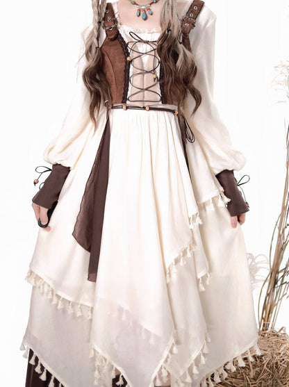 Style Dress Exotic Vest Cape