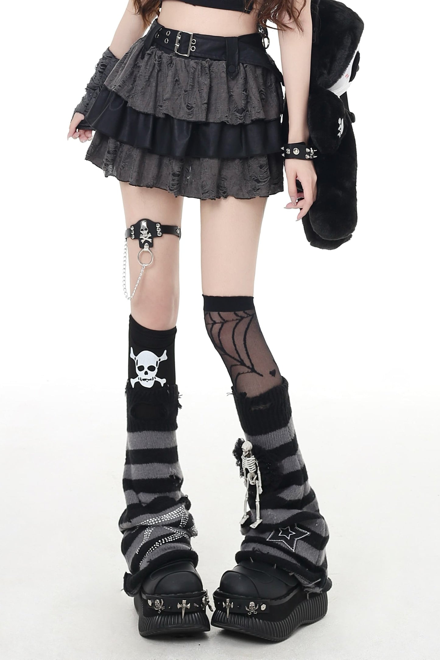 Grunge Cool Suite Cake Skirt