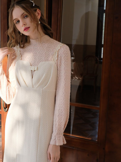 Top Dress Camisole Mermaid Neck Half