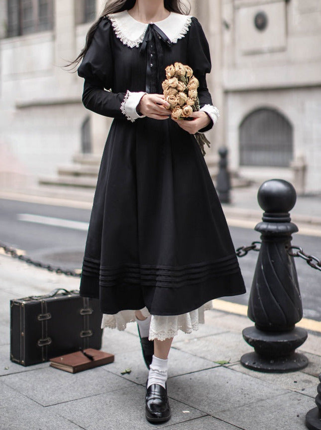 Élégante robe Angelina Set Maid Retro