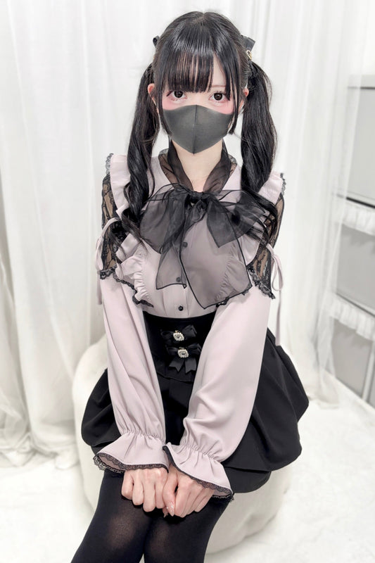 Big blouse mine ribbon