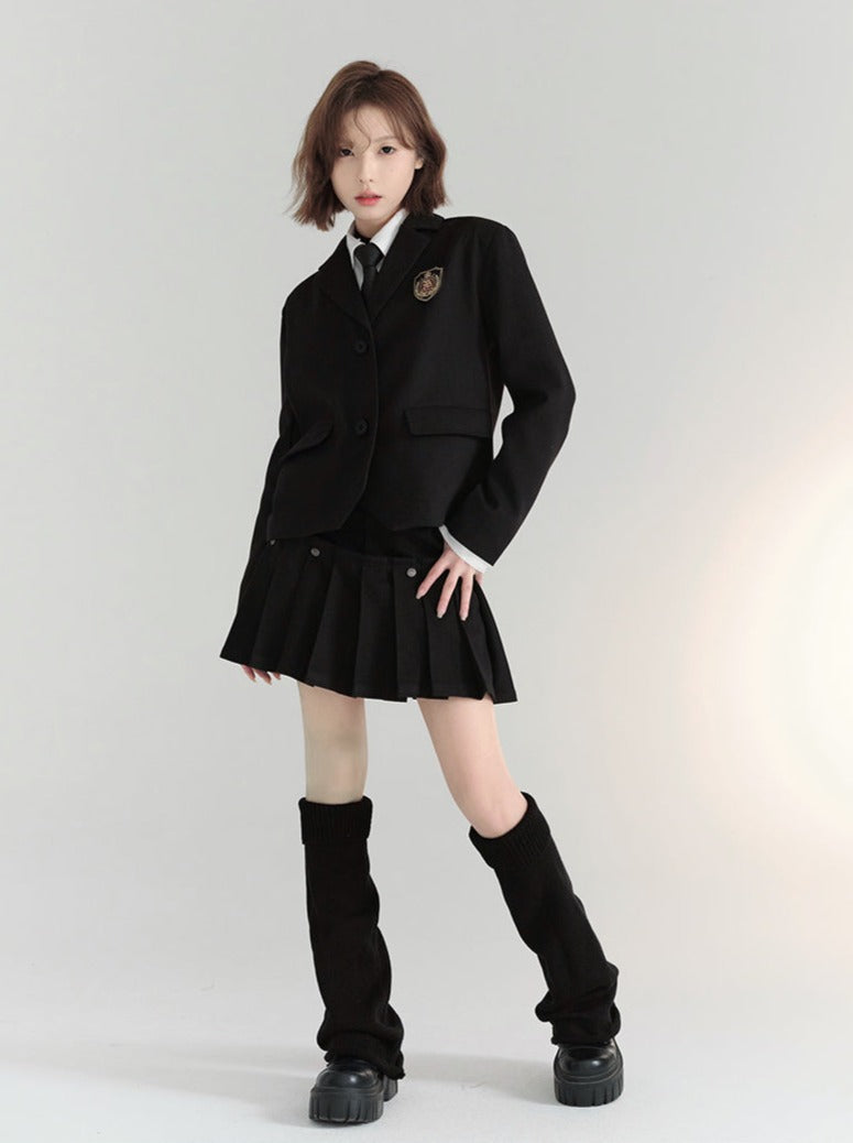 Veste emblème College Simple