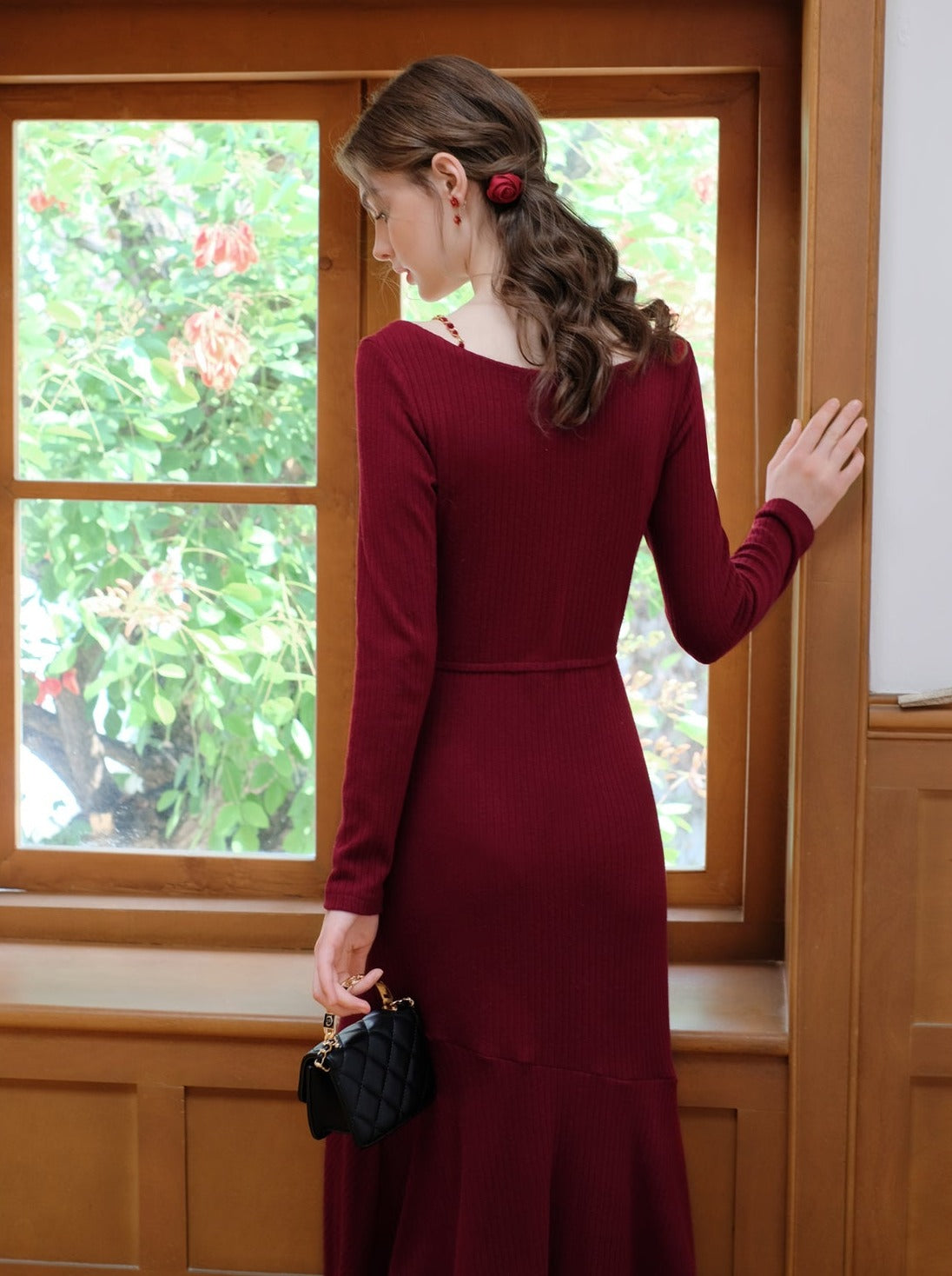 Camisole Rose Rose Flower Queen Dress Cardigan