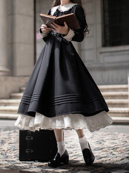 Élégante robe Angelina Set Maid Retro