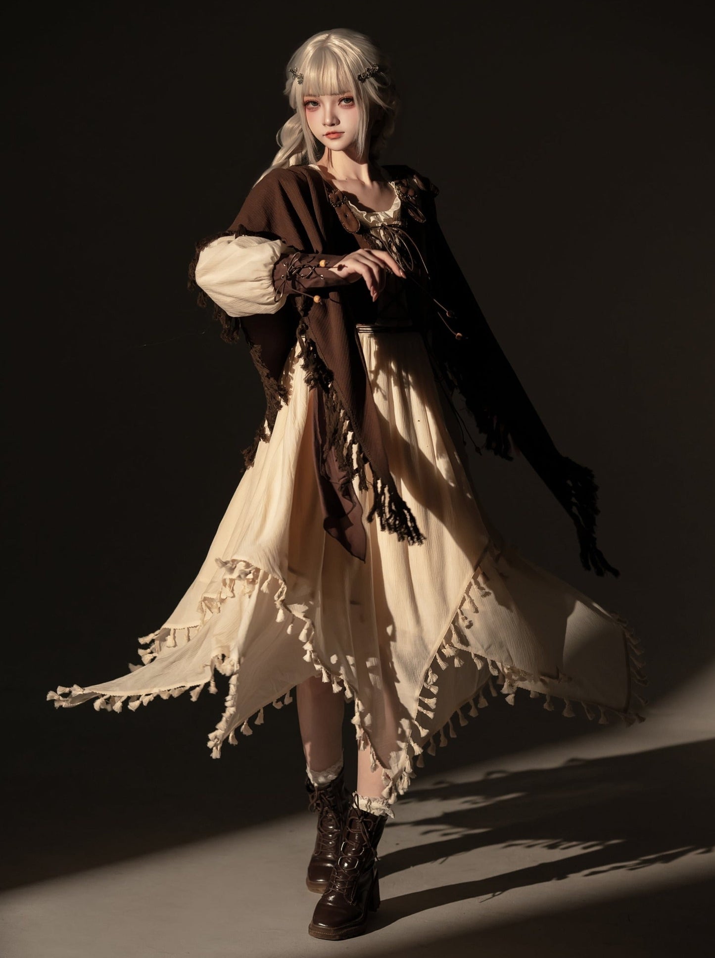 Style Dress Exotic Vest Cape