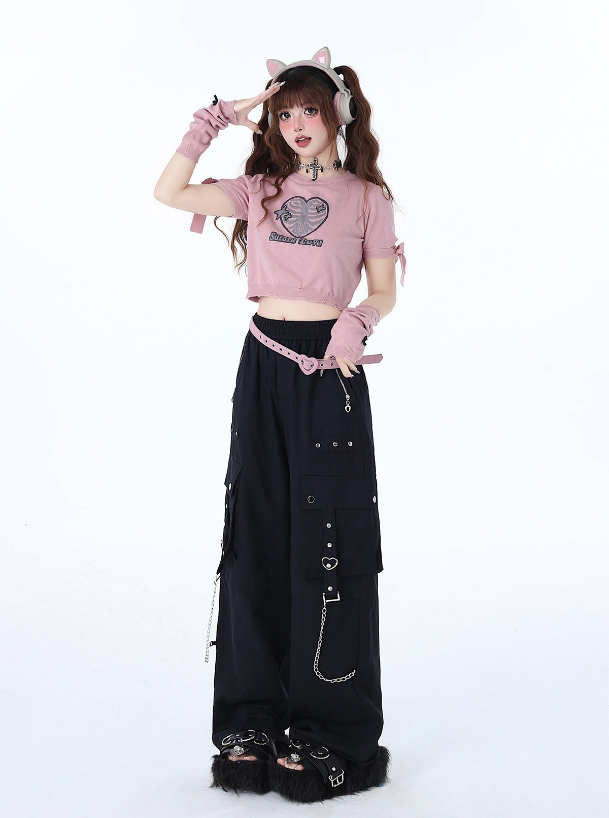 Loose Cargo Pants Sweet