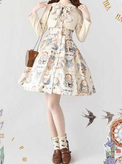 Print Legant Jacket Dress Classical Set Echo Eternal Echo Lotor