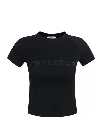 Summer Short Logo Tight American Tops