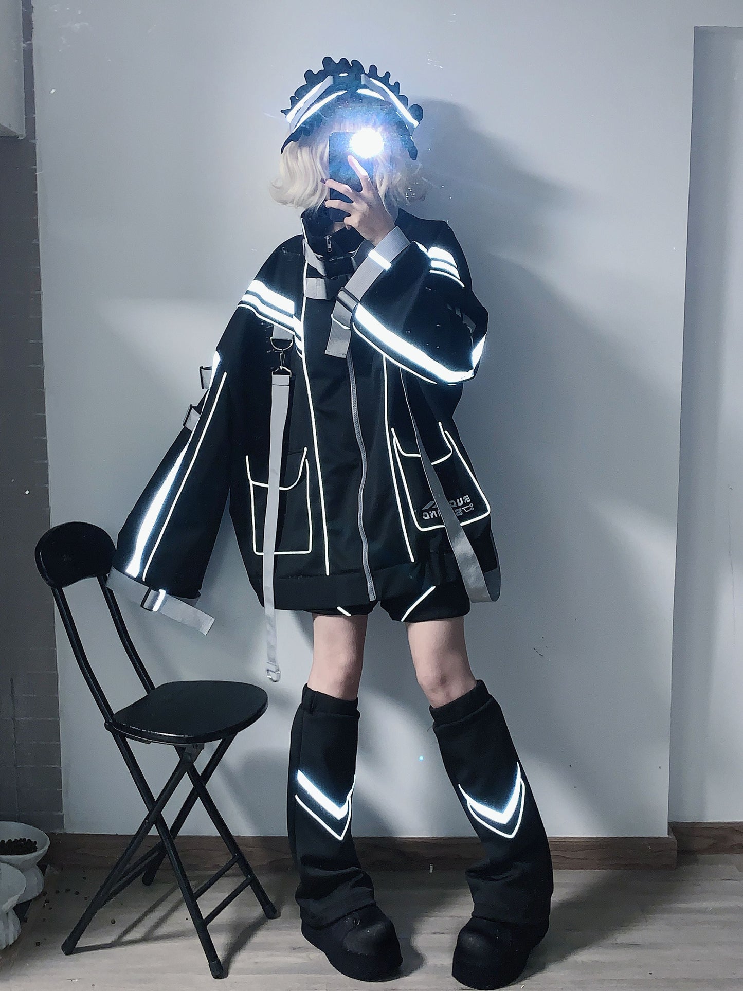 Veste électronique Cyberpunk Angel Original Charge Sportswear Neighborhood