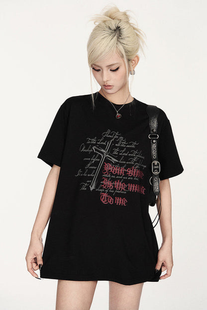 Mädchen T-Shirt Cross Fitted Spicy