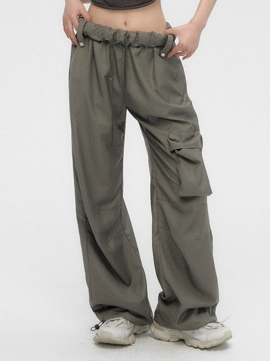 Loose Cargo Large Pocket Pants