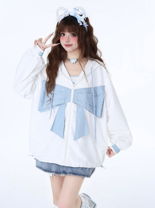 Sweat à capuche Neighborhood Angel avec ruban Loose the Zip Mist