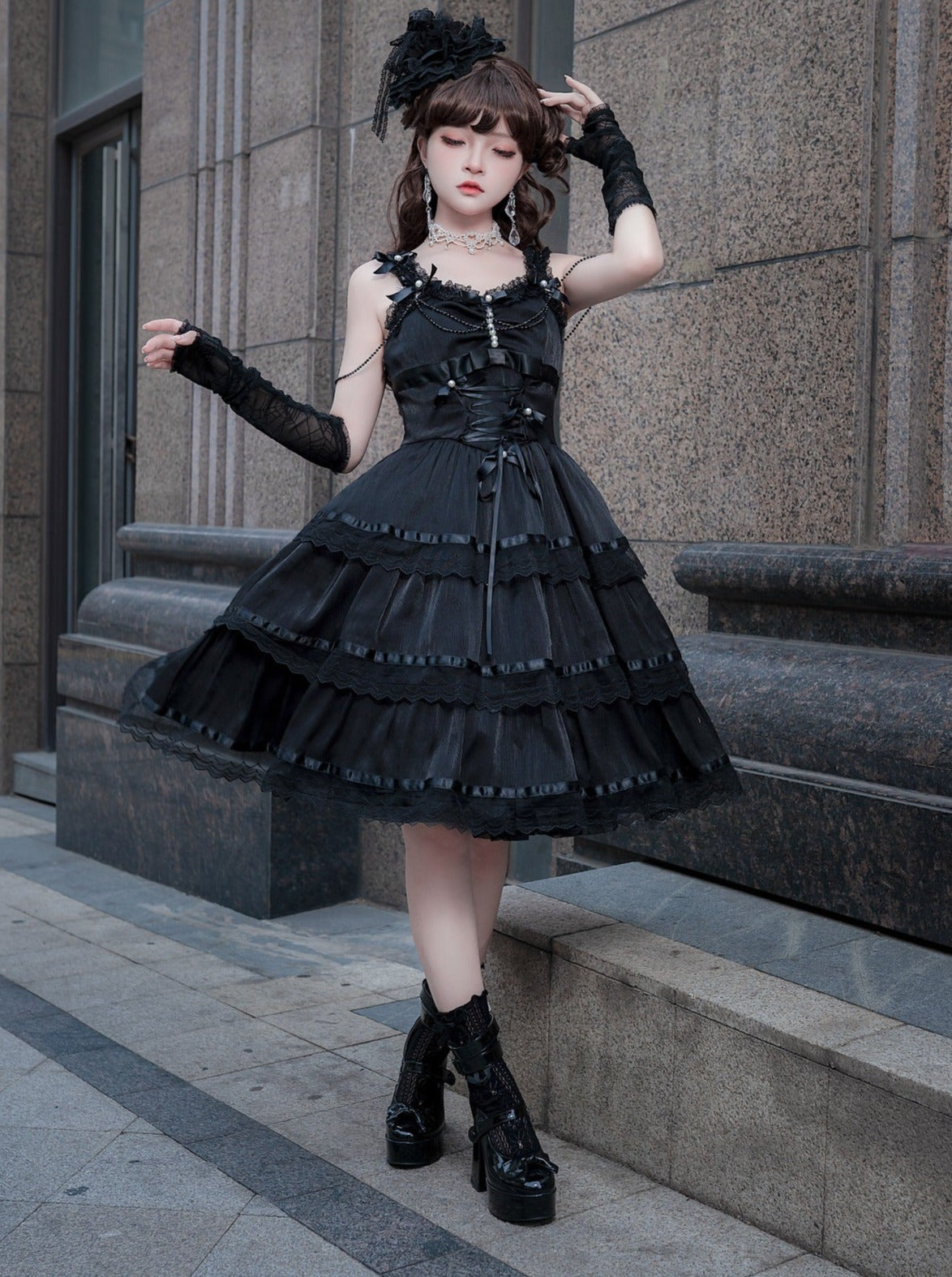 Super Fairy Dress Lolita Princess Suspender