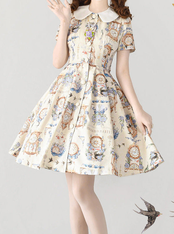 Print Legant Jacket Dress Classical Set Echo Eternal Echo Lotor