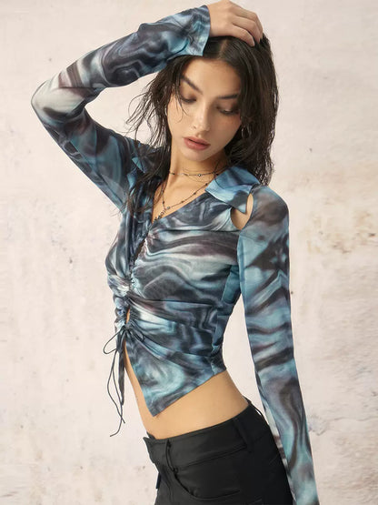 Shirt Blue Dark Mode