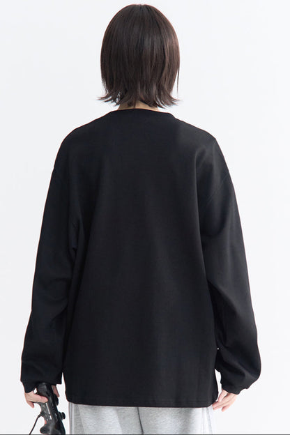 Neck Basic T-Shirt Round